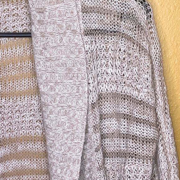 Cato Oatmeal Lightweight Sweater Cardigan, S - Picture 3 of 5